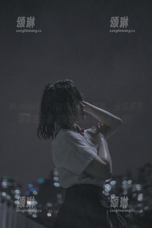 Mimmi(밈미)的校服Cos写真，分享那些发带是不是应该算是新时代小神器？