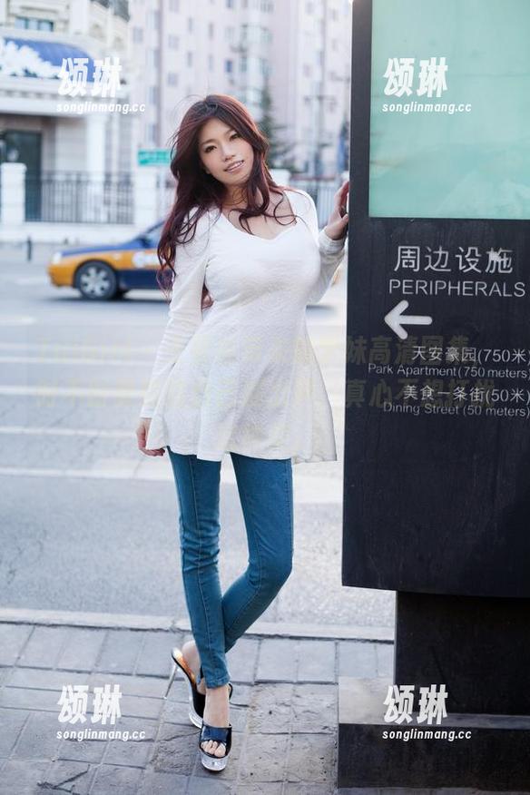 TuiGirl - 王馨瑶带来的学妹高清图集，时不时要提醒自己别出声，真心不想打扰这种美。