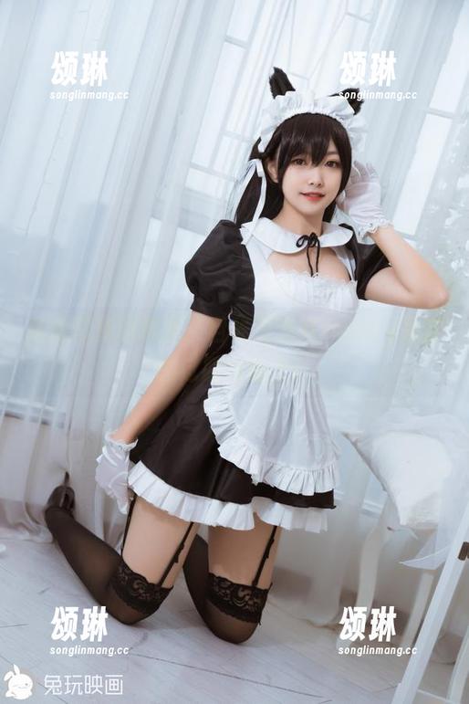 lovely呆玄 高清写真新标准:目光游走在lovely呆玄的过膝白丝上!