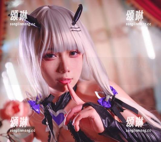 图库中的末夜787红色兔女郎，高清展现撩人的小心机！