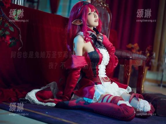 阿包也是兔娘 阿包也是兔娘万圣节写真,难道这就是我想象中的万圣之夜?不,是个别致的派对!